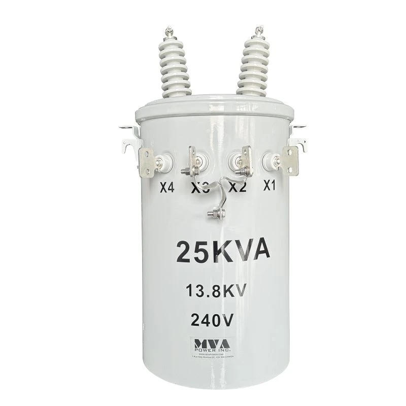 25 KVA Ogwe Ntugharị Ntugharị-13.8 / 0.12 / 0.24 KV|Canada 2025